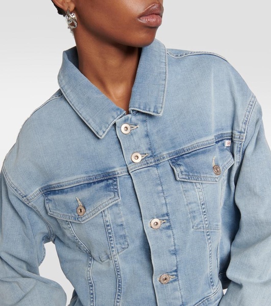 Maya cropped denim jacket