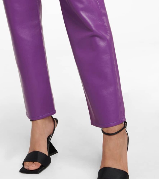 90s Pinch high-rise faux leather pants
