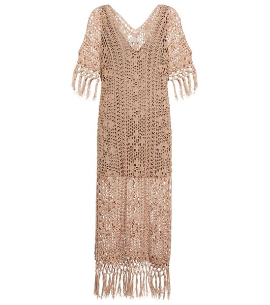 Savannah crochet maxi dress