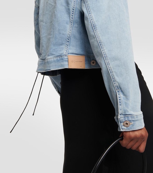 Maya cropped denim jacket