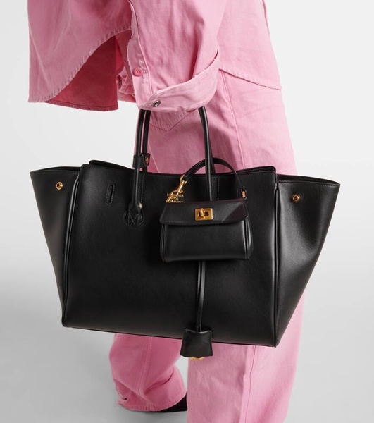 Hamptons Small leather tote bag