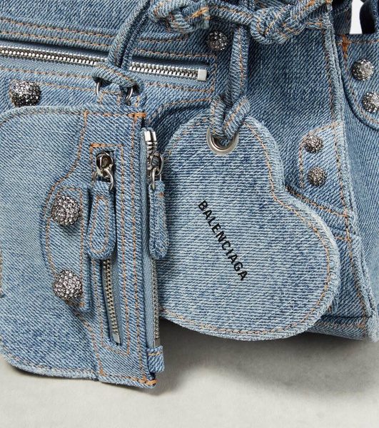 Neo Cagole XS denim shoulder bag