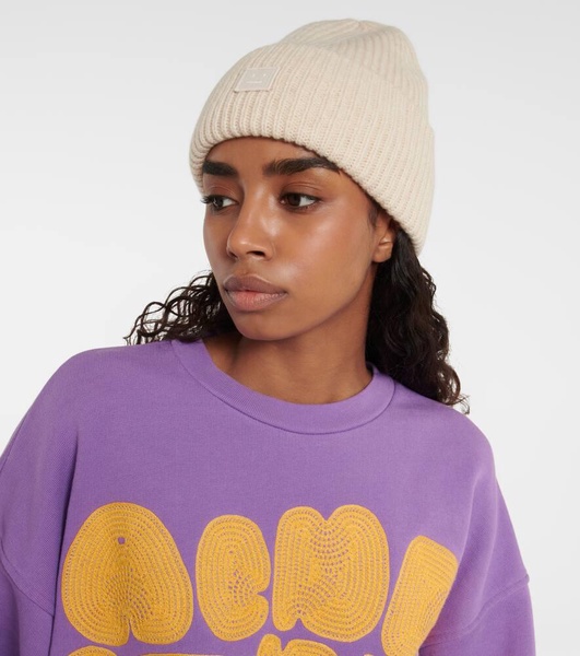 Pana ribbed-knit wool beanie