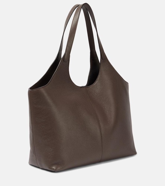 Cabas Supple XL leather tote bag