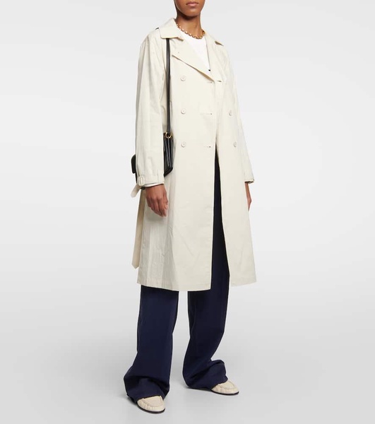 Irene cotton-blend trench coat