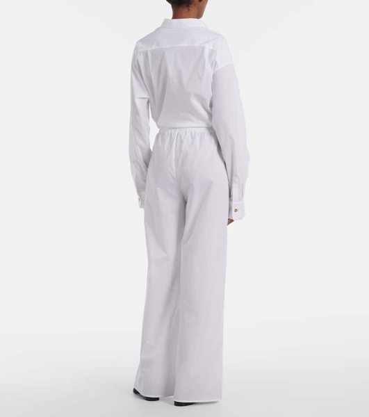 Austin cotton straight pants