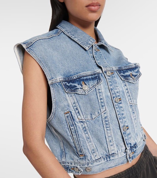 Charli denim vest 