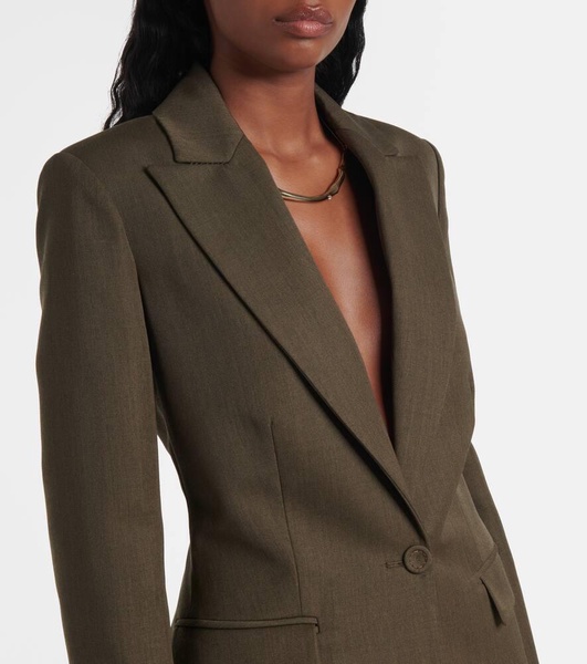 Beatty virgin wool blazer