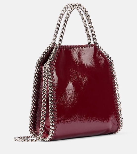 Falabella Small faux patent leather tote bag