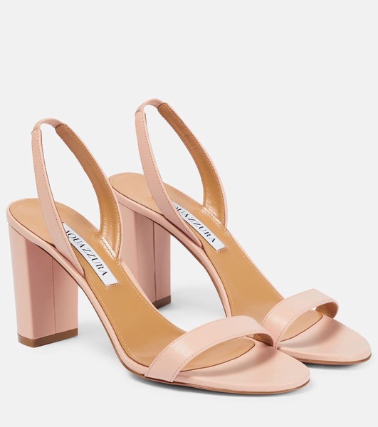 So Nude Block leather sandals