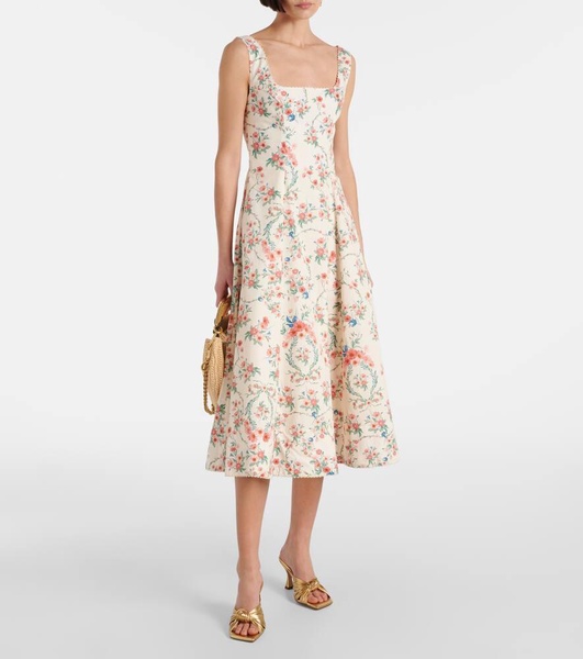 Pistilo Mosqueta cotton midi dress