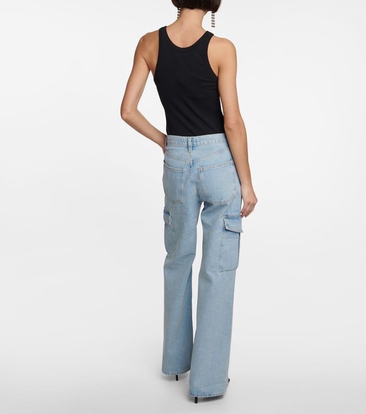 Minka denim cargo pants