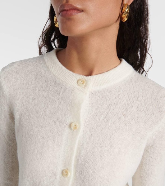 Thea wool and alpaca-blend cardigan