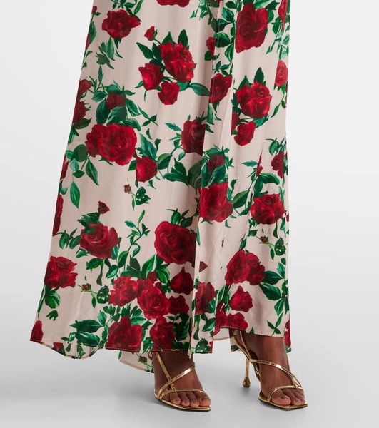 Chloe floral gown