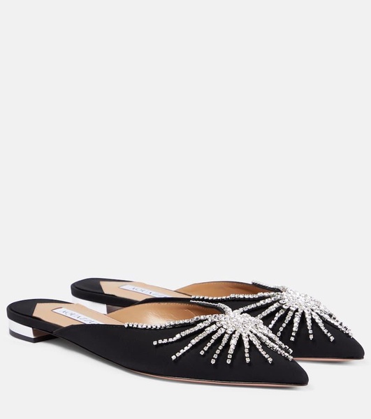Sunshine embellished mules