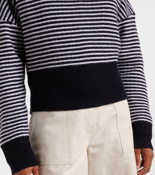 Bessica wool and cashmere turtleneck sweater