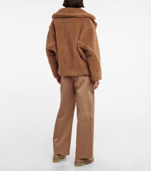 Ranghi camel wool and silk jacket