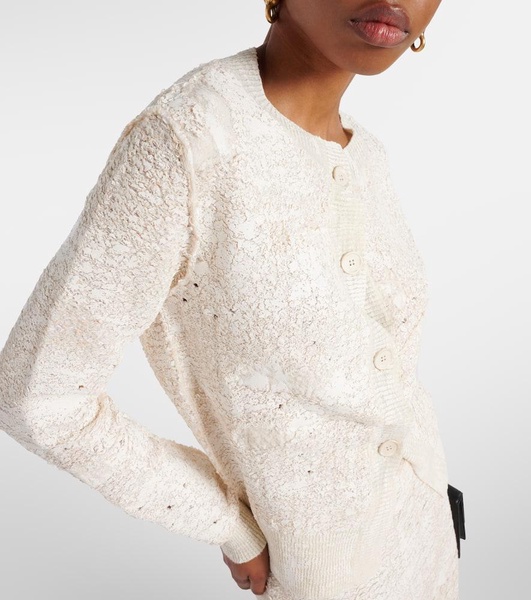 Asymmetric cardigan