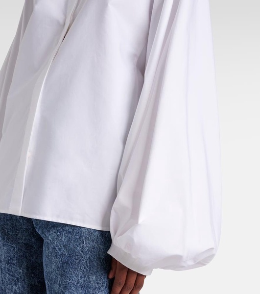 Cotton poplin shirt