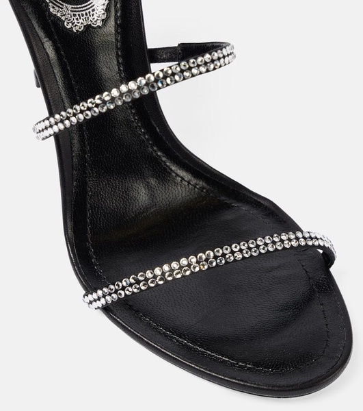 Cleo 105 embellished satin sandals