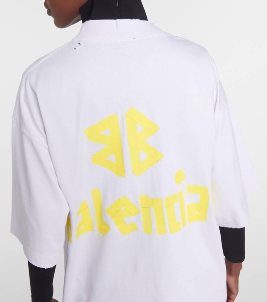 Tape Type cotton jersey T-shirt