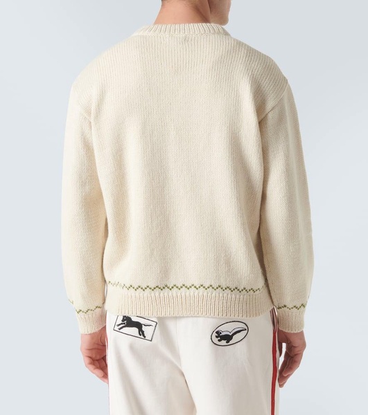 Homestead Sampler wool sweater