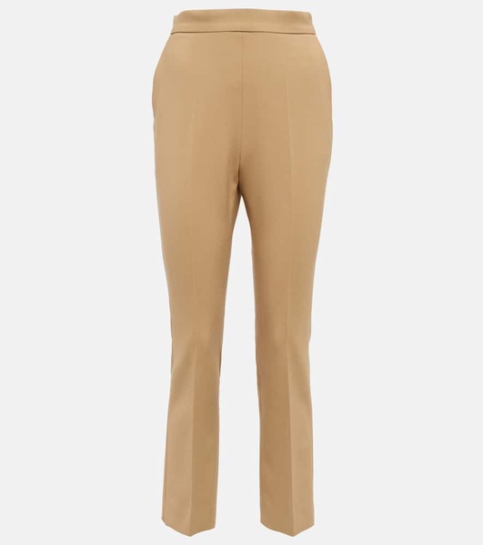 Nepeta wool-blend crêpe pants