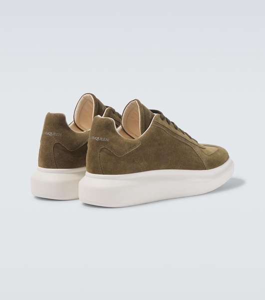 Oversized suede sneakers