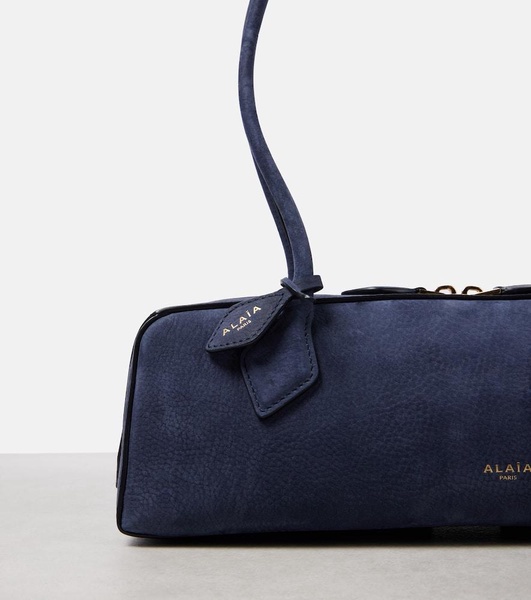 Le Teckel suede shoulder bag