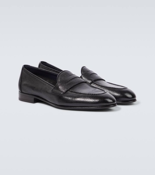 Appia penny leather loafers
