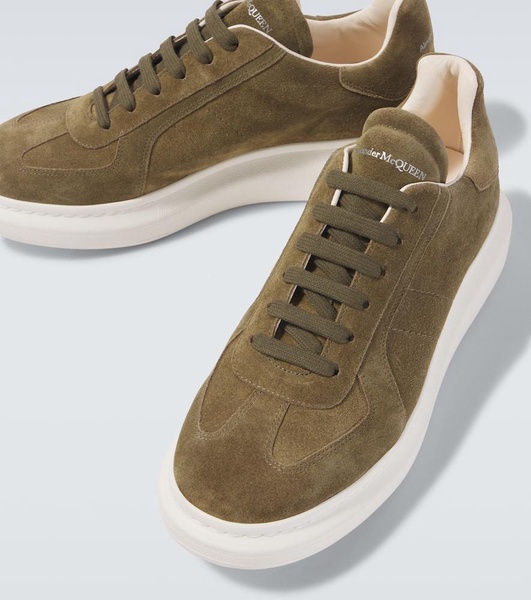 Oversized suede sneakers