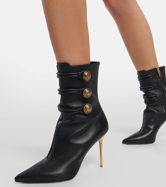 Alma leather ankle boots