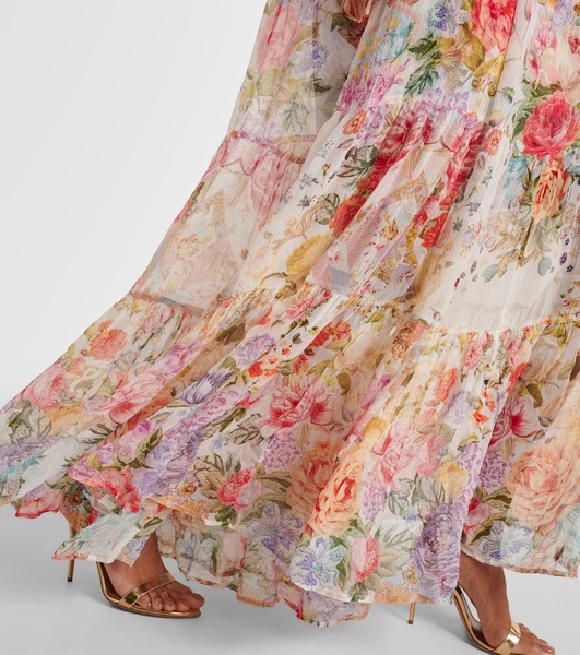 Sew Yesterday silk maxi dress