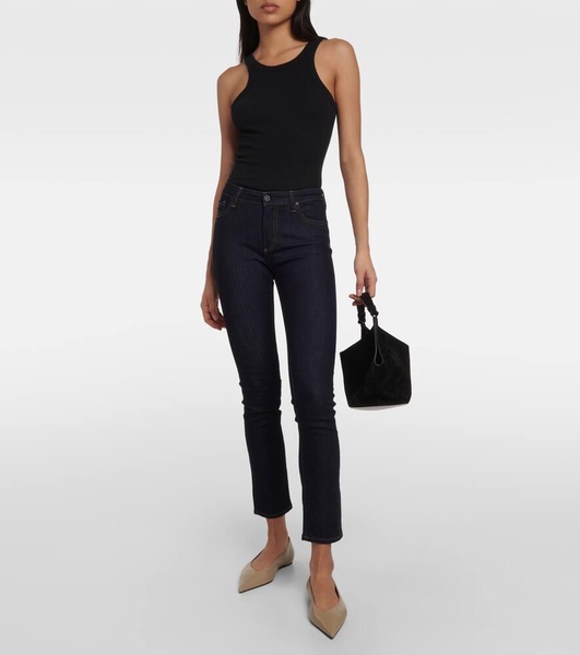 Mari high-rise skinny jeans