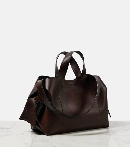 Musubi Midi leather tote bag