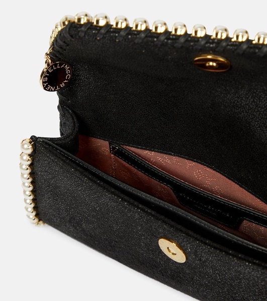 Falabella embellished clutch bag