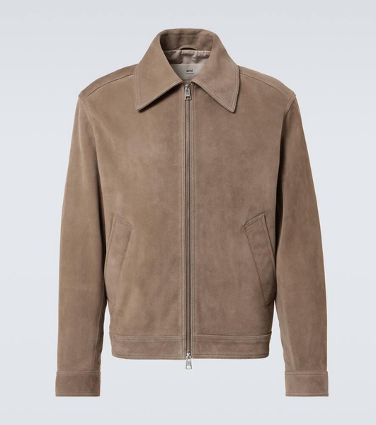Suede blouson