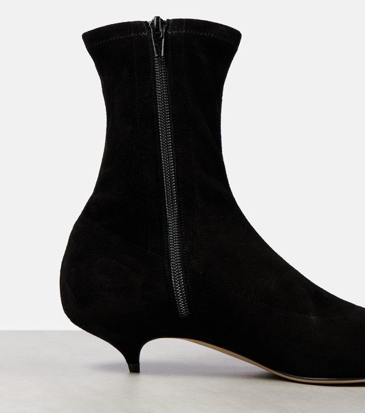 35mm Uxor suede ankle boots
