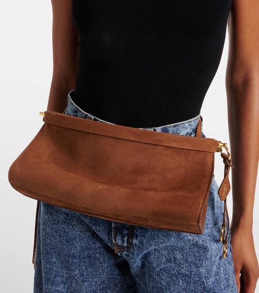 Le Click East West Medium leather shoulder bag