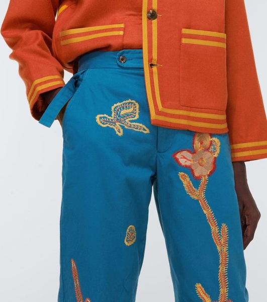 Bell Flower cotton pants