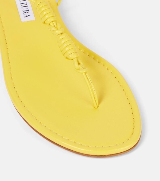 Oaxaca leather thong sandals