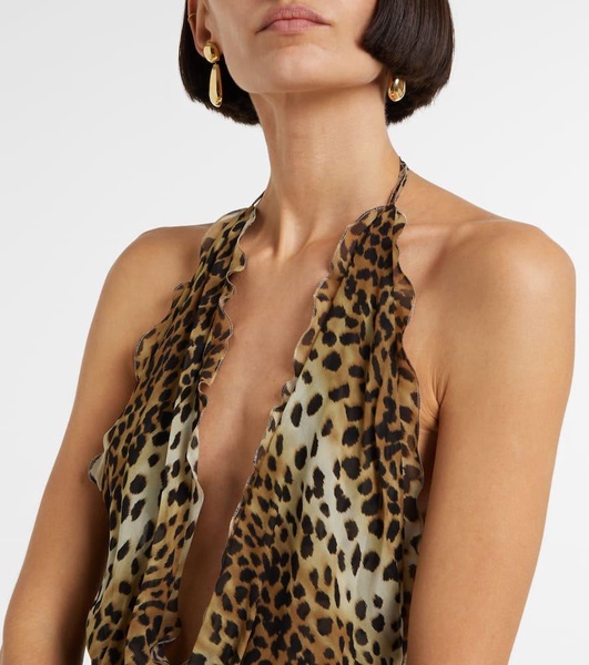 Georg leopard-print maxi dress