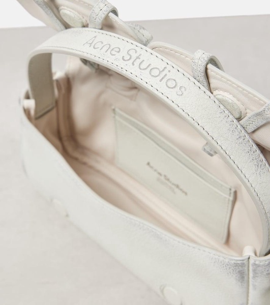 Multipocket Micro leather tote bag