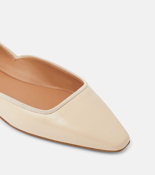 Maia leather ballet flats