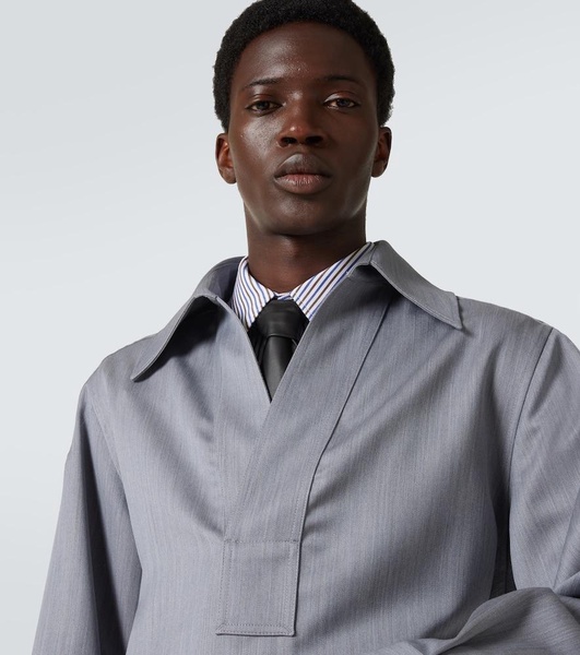 Leather tie