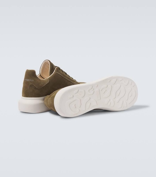 Oversized suede sneakers