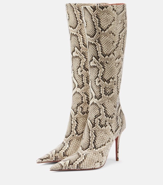 Barbara 105 leather knee-high boots