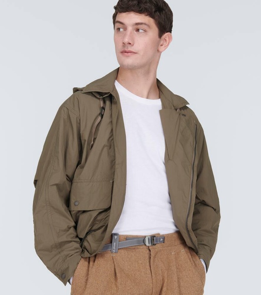 Technical raincoat