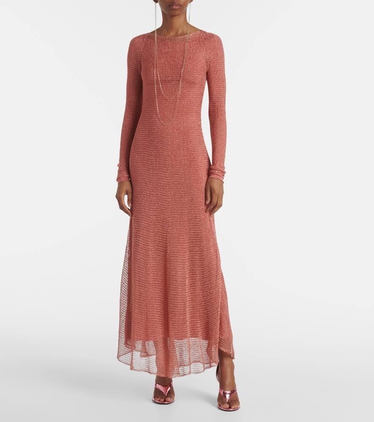 Sheer maxi dress