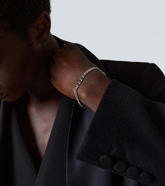 Jude sterling silver chain bracelet